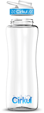 Custom 32oz. Plastic Bottle & Comfort Grip Lid