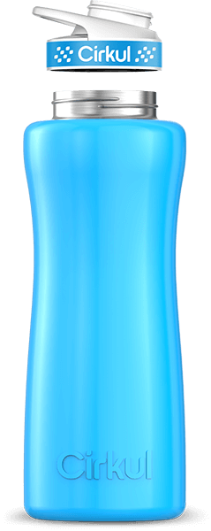 Custom 32oz. Stainless Steel Bottle & Comfort Grip Lid